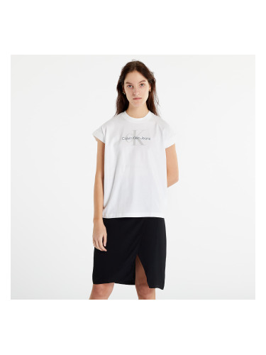 Тениска CALVIN KLEIN JEANS Relaxed Monogram T-Shirt Bright White XS