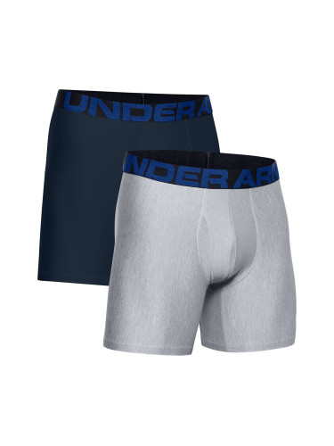 Боксерки Under Armour Tech 6In 2 Pack Academy XL