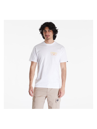 Тениска Vans Full Patch Back SS Tee White/ Copper Tan L