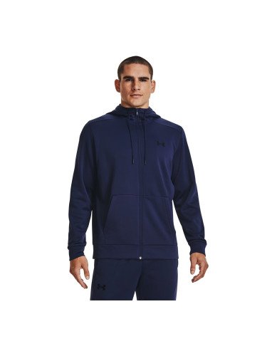 Суитшърт Under Armour Armour Fleece Fz Hoodie Midnight Navy L