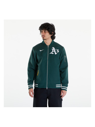 Бомбер Nike Men's AC Bomber Jacket Oakland Athletics Pro Green/ Pro Green/ White S