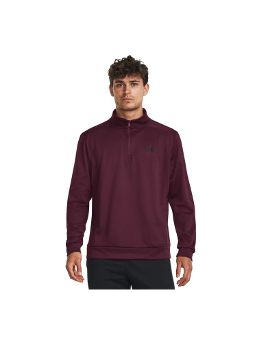 Суитшърт Under Armour Armour Fleece 1/4 Zip Dark Maroon L