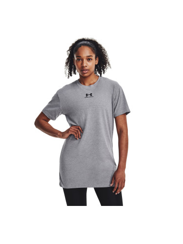 Тениска Under Armour W Extended Ss New Steel Light Heather XS