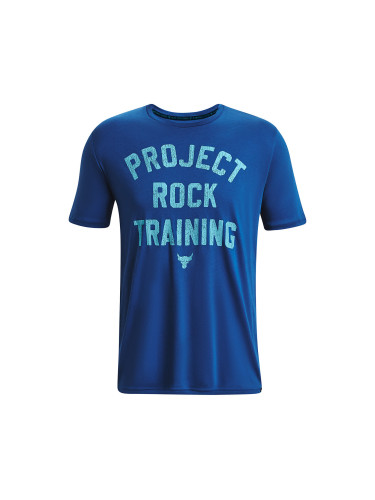 Тениска Under Armour Project Rock Training Ss Blue L