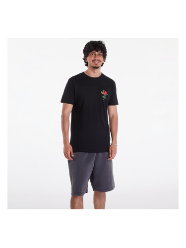 Тениска Urban Classics Rose Tee Black M