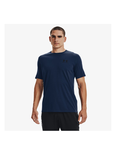 Тениска Under Armour Sportstyle Left Chest Short Sleeve T-Shirt Navy L