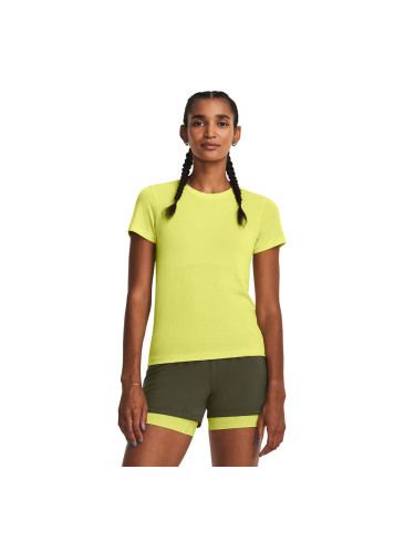 Тениска Under Armour Seamless Stride Ss Lime Yellow M