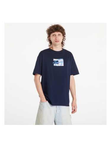 Тениска Tommy Jeans Regular Street Flag Tee Dark Night Navy M