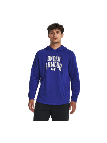 Суитшърт Under Armour Rival Terry Graphic Hd Royal M