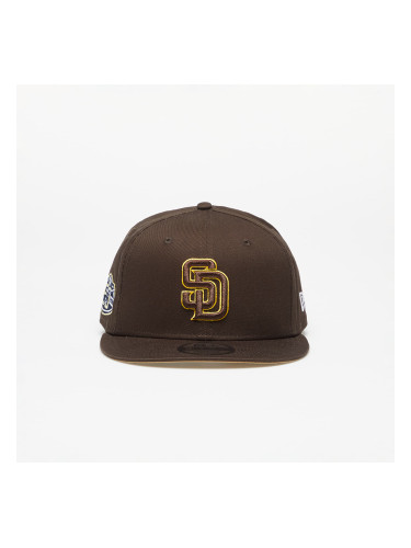 Шапка New Era San Diego Padres Side Patch 9FIFTY Snapback Cap Nfl Brown Suede/ Bronze S-M