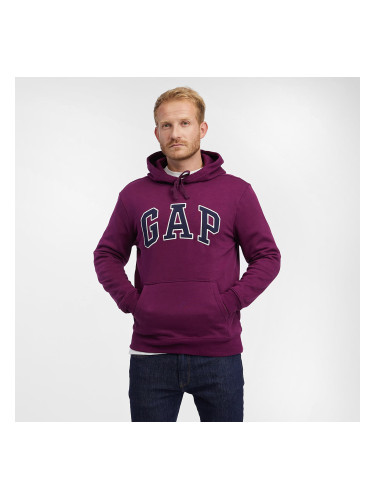 Суитшърт GAP Pullover Logo Hoodie Beach Plum S