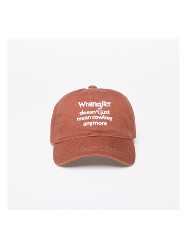 Шапка Wrangler Logo Cap Root Beer Universal