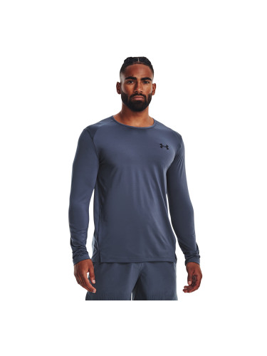 Тениска Under Armour Armourprint Ls Gray XL