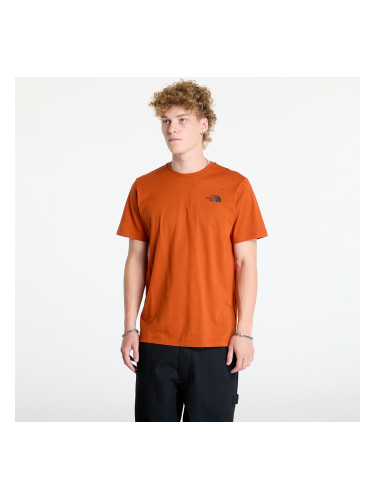 Тениска The North Face M S/S Box Nse Celebration Tee Earthen Copper L