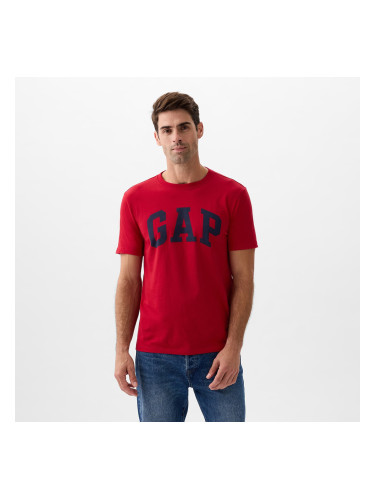 Тениска GAP Basic Logo Tee Red Apple XS