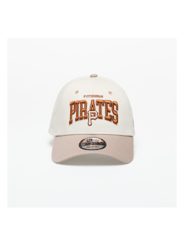 Шапка New Era Pittsburgh Pirates MLB White Crown 9FORTY Adjustable Cap Ivory/ Ash Brown Universal