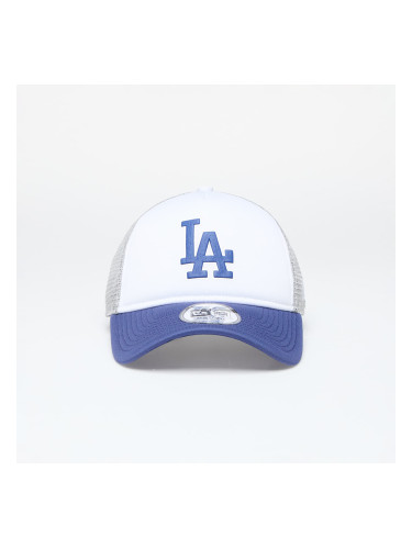 Шапка New Era Los Angeles Dodgers 9FORTY Trucker Cap Dark Royal/ Gray Universal