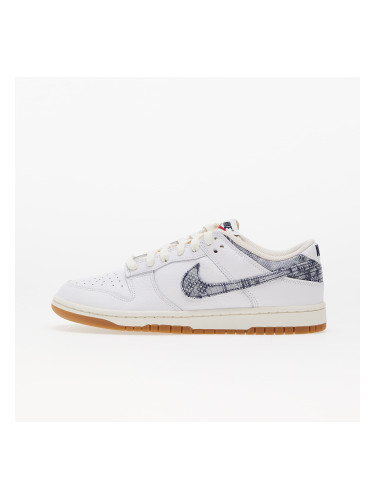 Сникърси Nike Dunk Low White/ Midnight Navy-Gym Red-Sail EUR 40