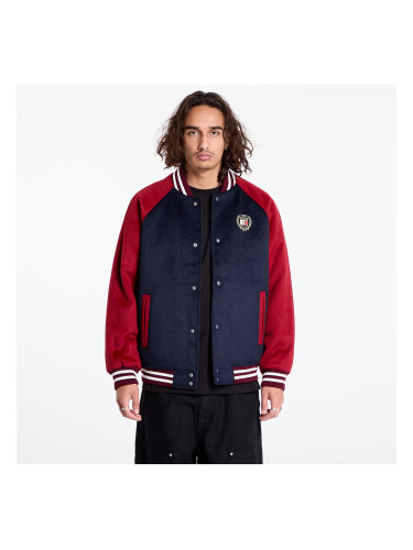 Яке Tommy Jeans Wool Blend Crest Bomber Dark Night Navy/ Regatta Red L