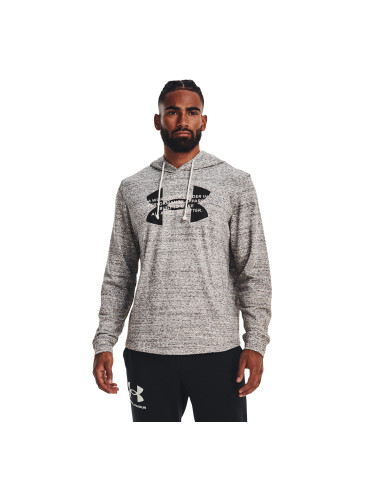 Суитшърт Under Armour Rival Terry Logo Hoodie Onyx White L