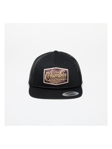 Шапка Columbia™ Flat Brim Snapback Cap Black/ Landroam Universal