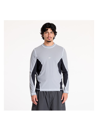 Тениска Reebok Long Sleeve Training Tee Harbor Gray L