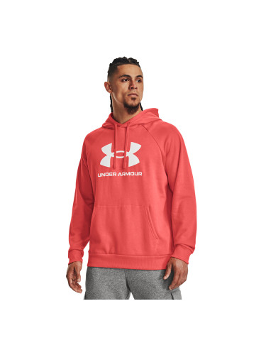 Суитшърт Under Armour Rival Fleece Logo Hd Venom Red L