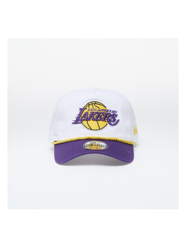 Шапка New Era Los Angeles Lakers NBA Golfer Snapback Cap White/ True Purple M-L