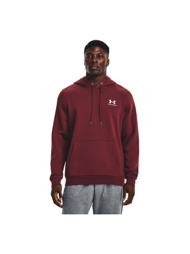 Суитшърт Under Armour Essential Fleece Hoodie Chestnut Red XL