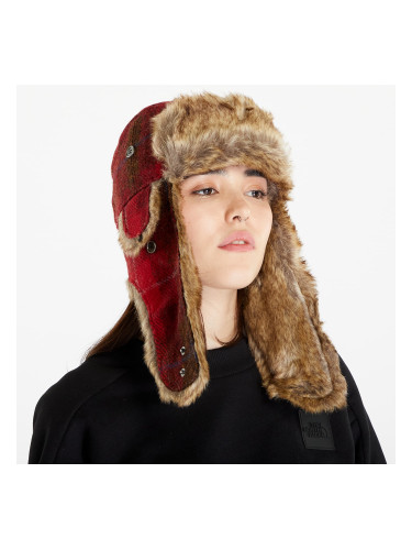 Шапка New Era Harris Tweed Trapper Open Market Red M