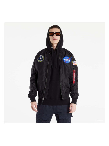 Яке Alpha Industries MA-1 TT NASA Reversible II Black S