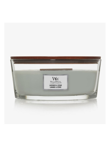 WoodWick Elipse Candle - Lavender & Cedar Universal