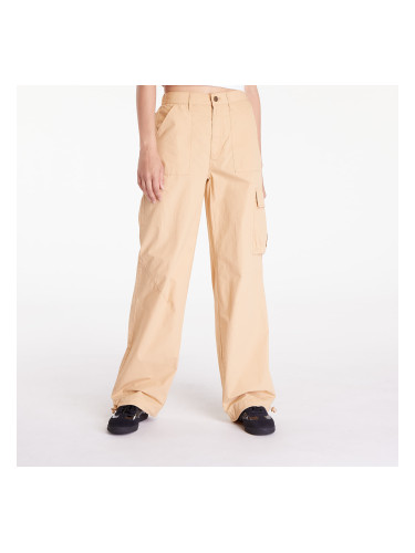 Панталони Karl Kani Small Signature Washed Cargo Pants Sand XS