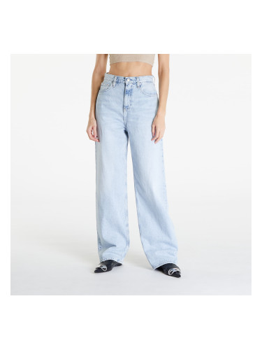 Панталони Calvin Klein Jeans High Rise Relaxed Denim Light W31/L32