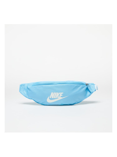 Чанта за кръста Nike Heritage Waistpack Aquarius Blue/ White 3 l