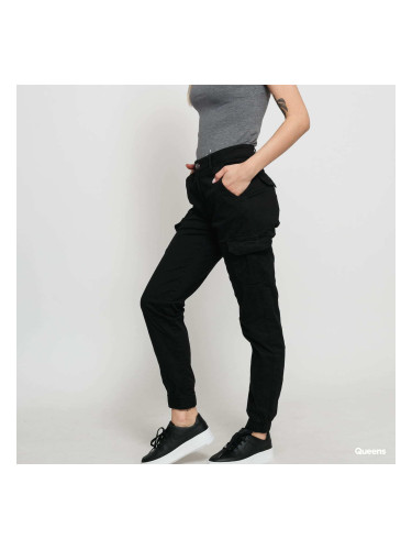 Панталони Urban Classics Ladies High Waist Cargo Pants Black W29