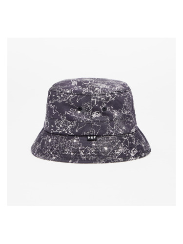 HUF Nicolet Bucket tmavě šedý / bílý S-M