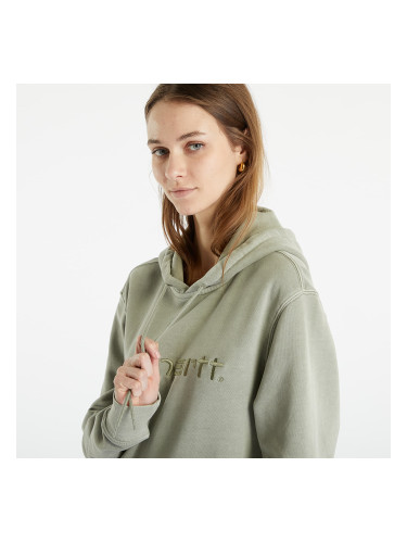 Суитшърт Carhartt WIP Hooded Duster Sweat UNISEX Yucca Garment Dyed XS