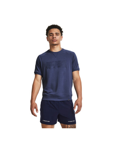 Суитшърт Under Armour Project Rock Terry Gym Top Hushed Blue S