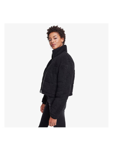 Яке Urban Classics Ladies Boxy Sherpa Puffer Jacket Black M
