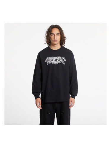 Тениска Thrasher Mag Banner Long Sleeve Tee Black L