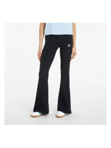 Панталони adidas Essentials Rib Flared Leggings Black XS