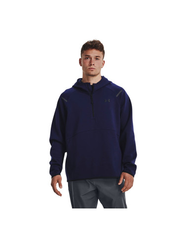 Суитшърт Under Armour Unstoppable Flc Hoodie Midnight Navy L