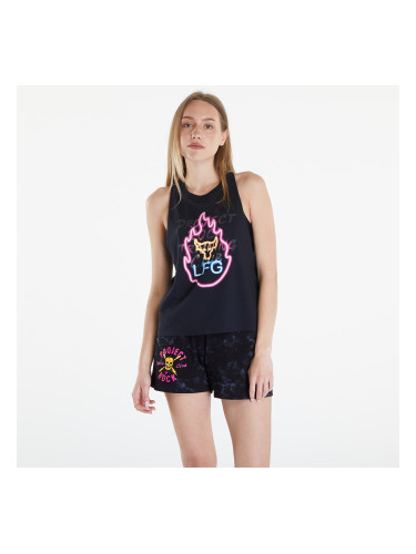 Under Armour Project Rock W Neon Flame Tank Black/ Black M