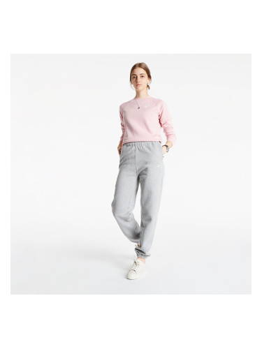 Панталони NikeLab Women's Fleece Pants Dk Grey Heather/ White XL