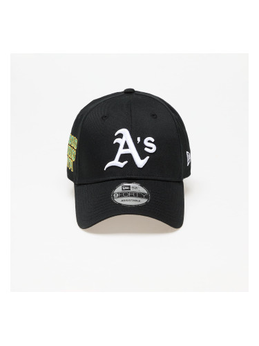 Шапка New Era Oakland Athletics World Series Patch 9FORTY Adjustable Cap Black Universal