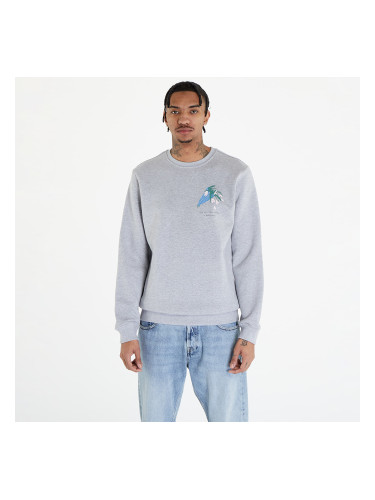 Суитшърт Queens Dej Mi Radši Kytku V Květináči Crewneck UNISEX Gray Melange S