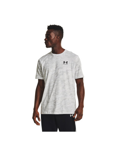 Тениска Under Armour Under Armour Abc Camo SS White/ Mod Gray L