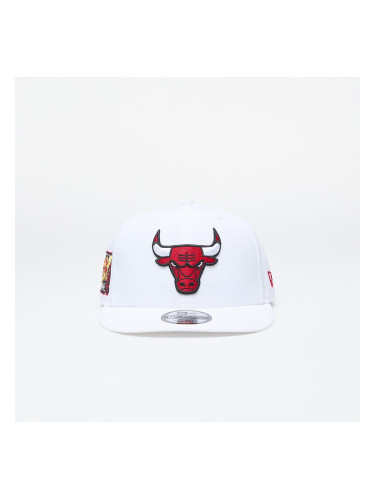 Шапка New Era Chicago Bulls 9Fifty Repreve Snapback White/ Official Team Color M-L