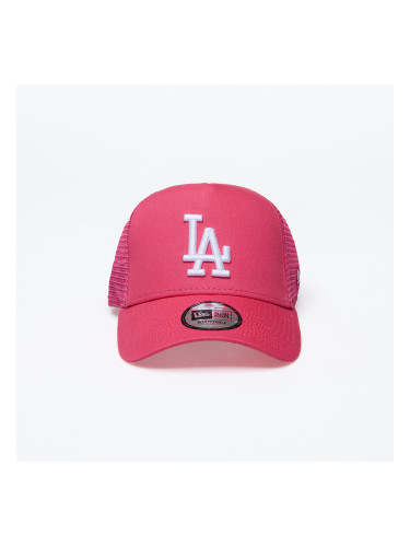 Шапка New Era Los Angeles Dodgers 9Forty Trucker Blush/ White Universal